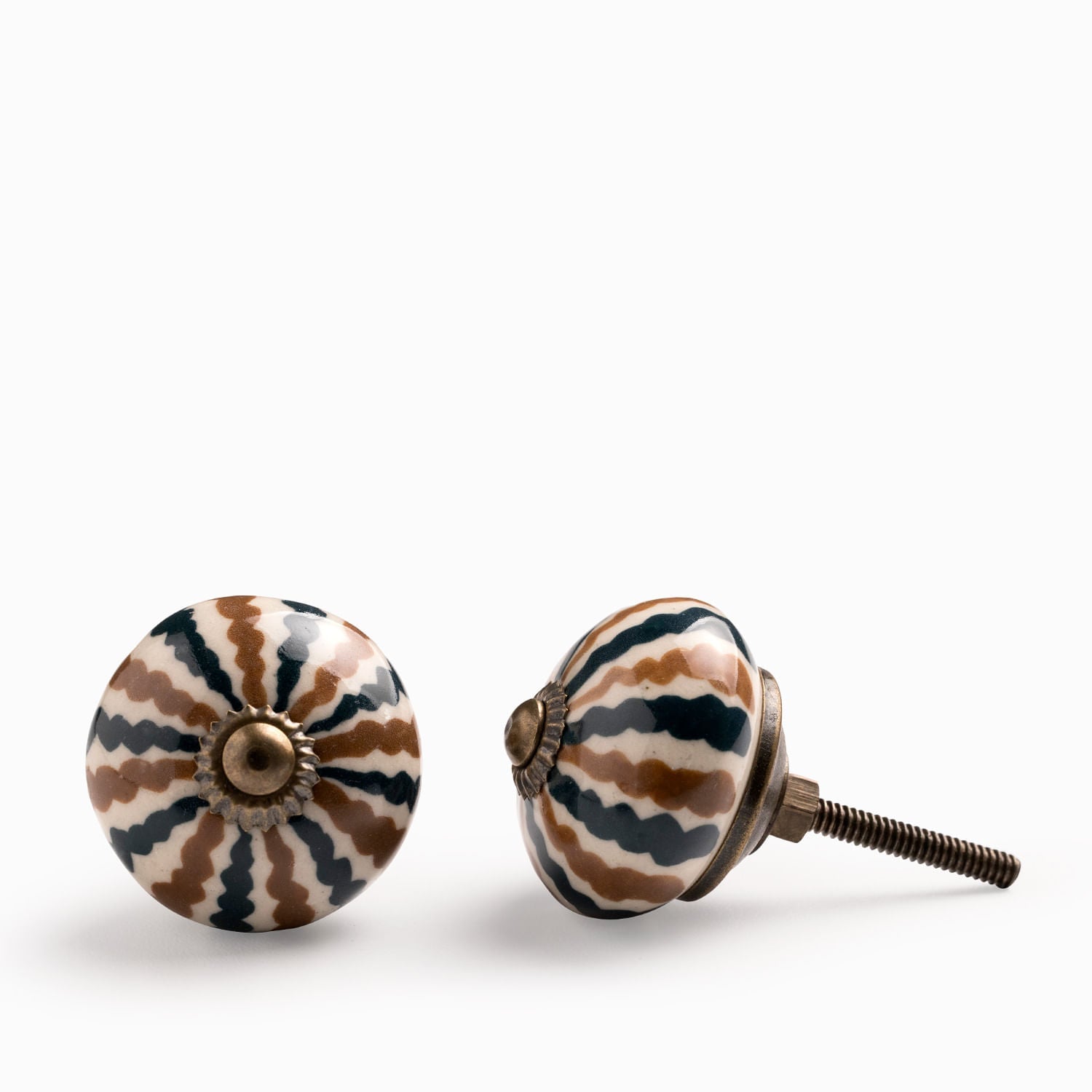 Pomo lineas tierra set x2 - Ambiente Gourmet México