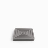 Portavasos Cuadro Silicona Gris - Ambiente Gourmet México