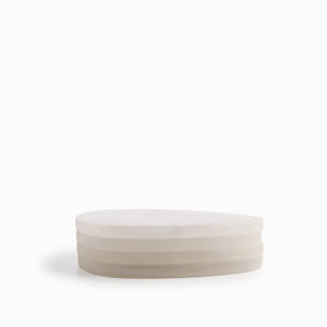 Portavasos en resina blanca set x4 - Ambiente Gourmet México