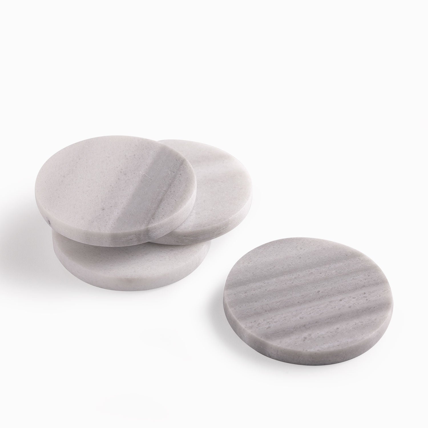 Portavasos veta gris setx4 - Ambiente Gourmet México