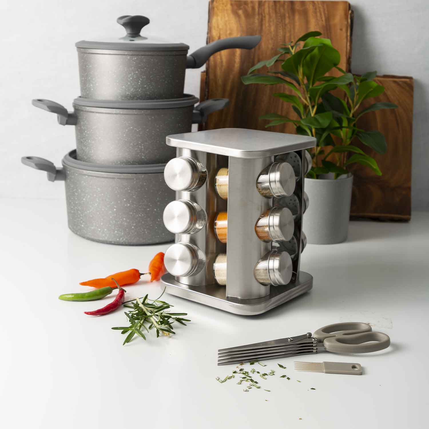 Rack giratorio para especias - Ambiente Gourmet México