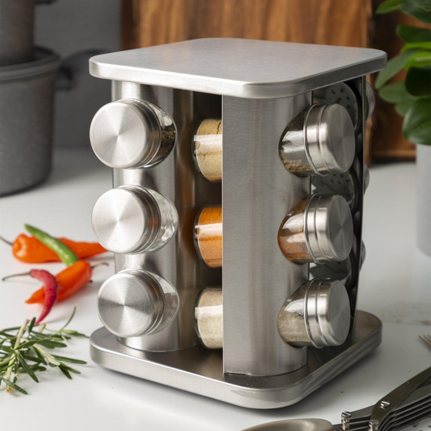 Rack giratorio para especias - Ambiente Gourmet México