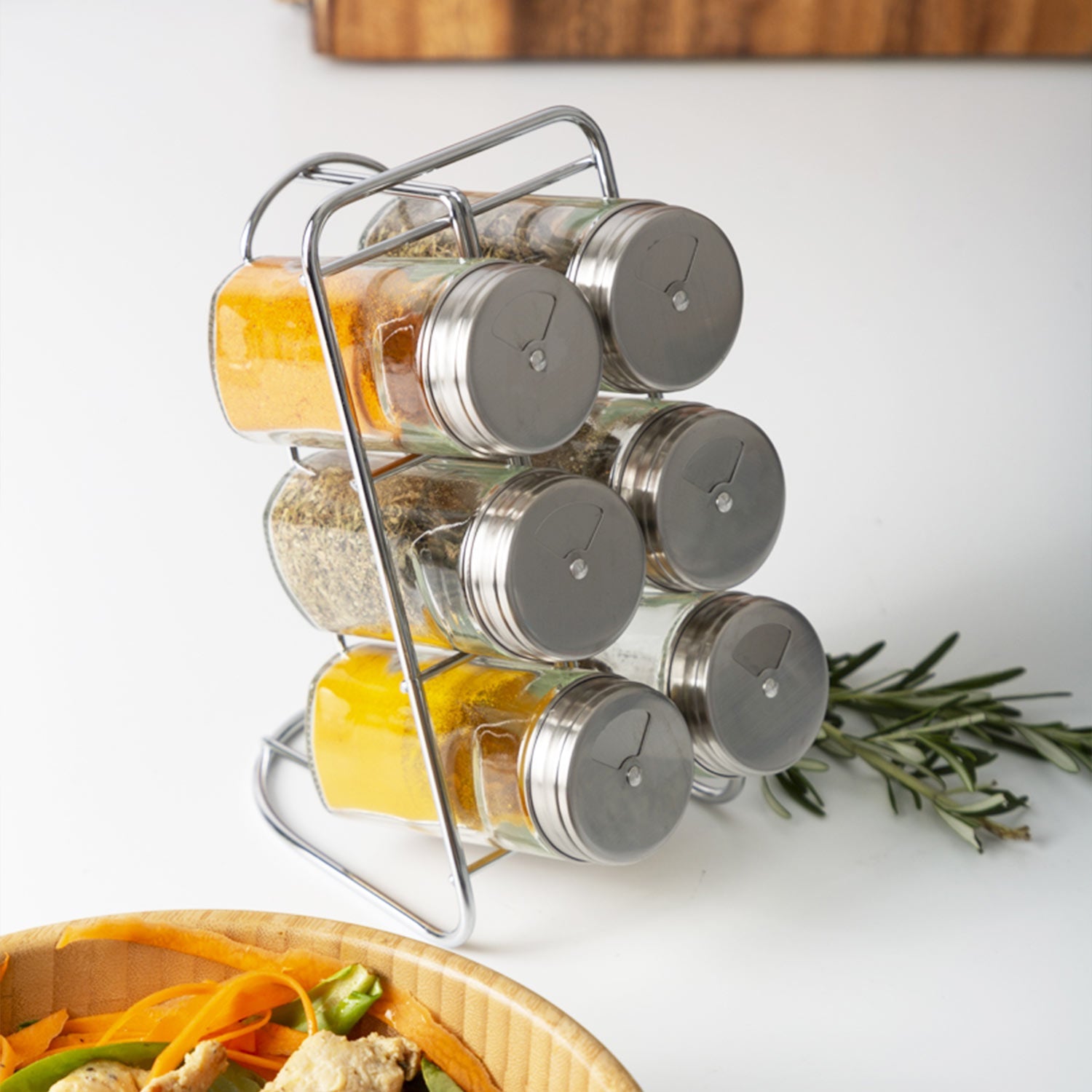 Rack para especias x 6 - Ambiente Gourmet México
