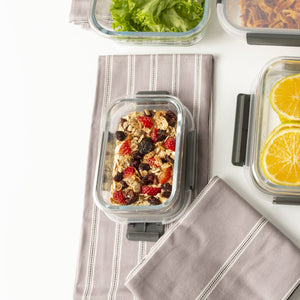 Recipiente en borosilicato gris 0.38 l - Ambiente Gourmet México