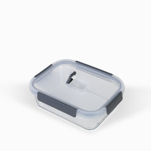 Recipiente en borosilicato gris 1.5 l - Ambiente Gourmet México