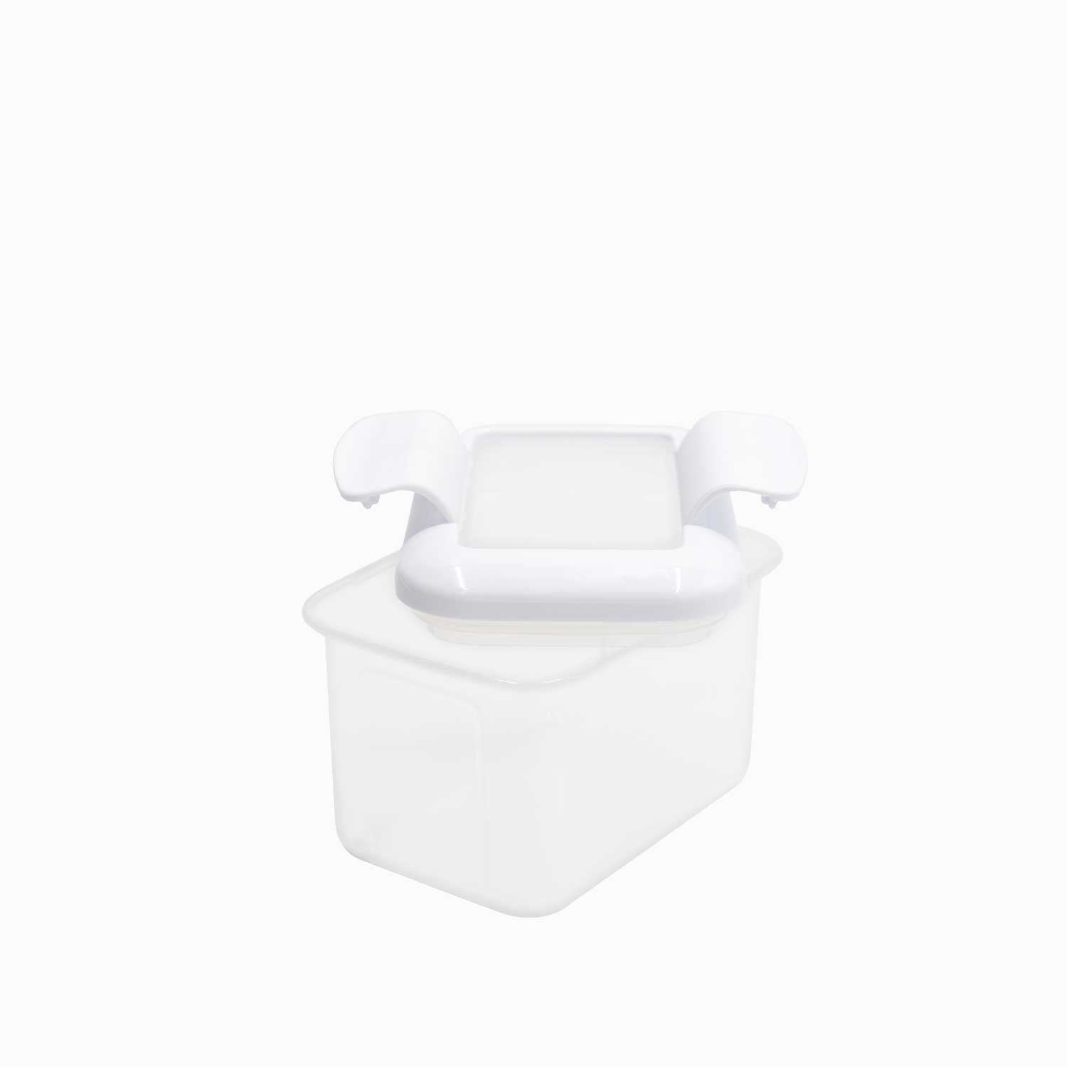 Recipiente hermético blanco 440 ml - Ambiente Gourmet México