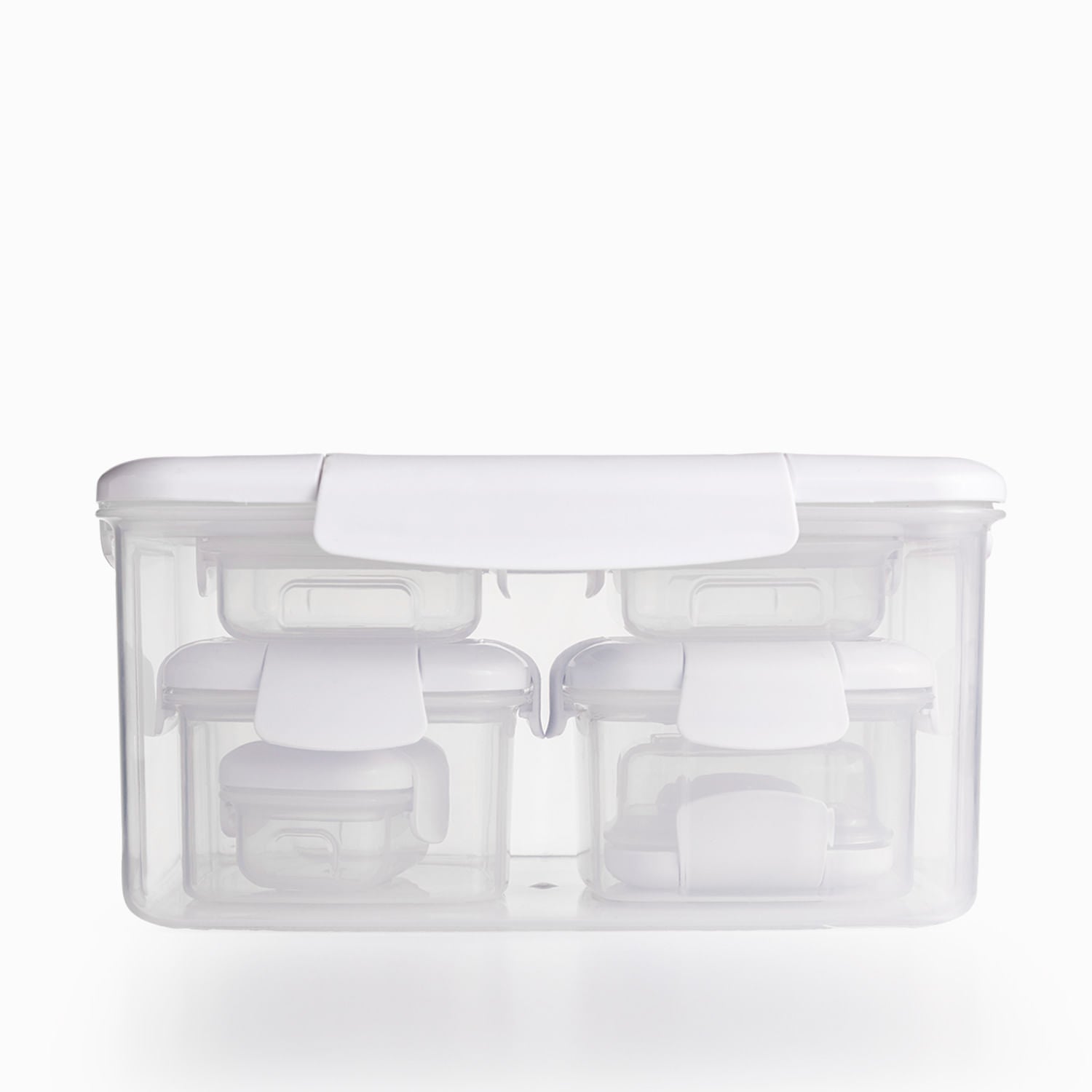 Recipientes Hermeticos Blanco Setx7 - Ambiente Gourmet México