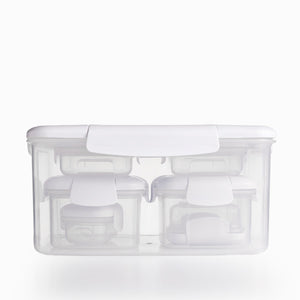 Recipientes Hermeticos Blanco Setx7 - Ambiente Gourmet México