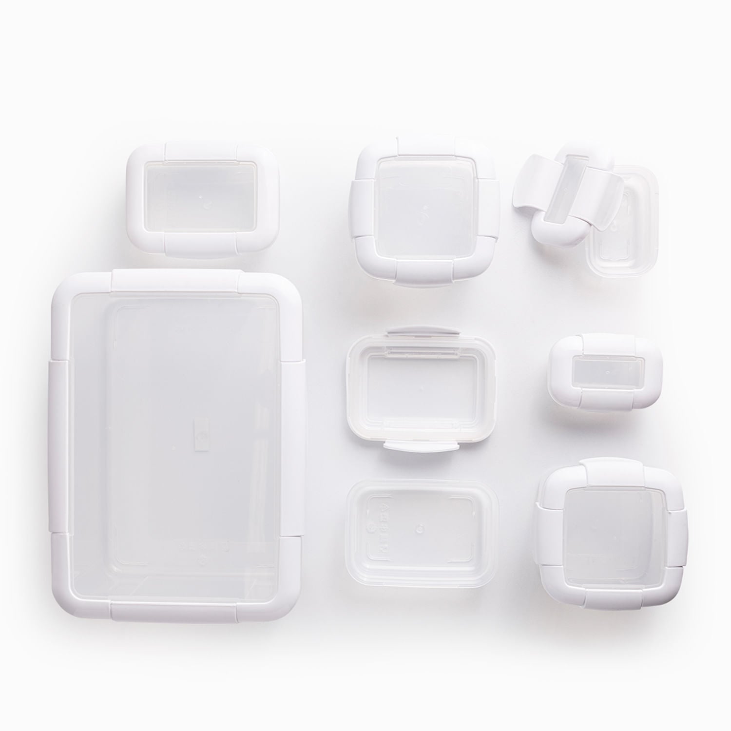 Recipientes Hermeticos Blanco Setx7 - Ambiente Gourmet México