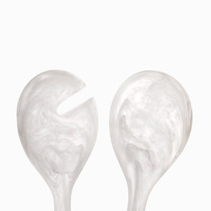 Servidoras en resina blanca set x2 - Ambiente Gourmet México