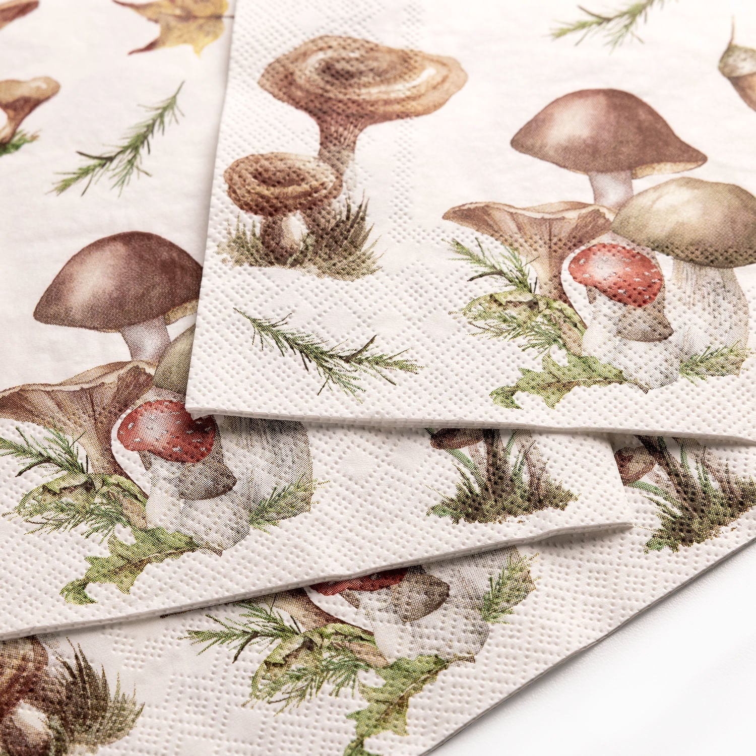 Servilletas hongo set x20 - Ambiente Gourmet México