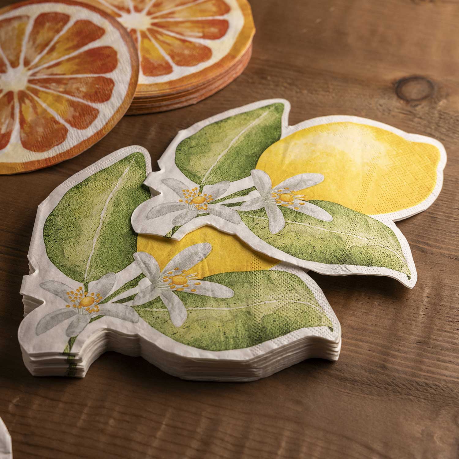 Servilletas limón set x20 - Ambiente Gourmet México