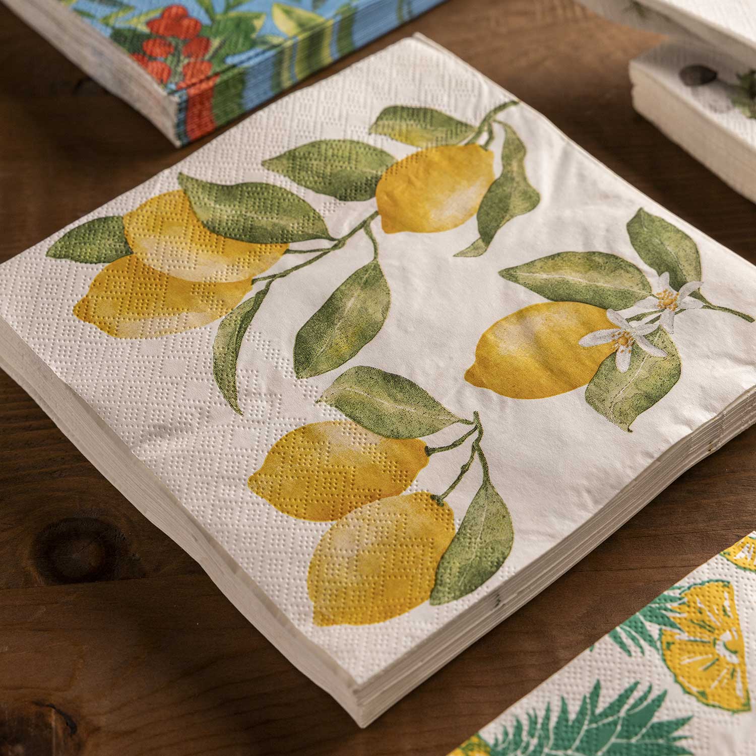 Servilletas limones set x20 - Ambiente Gourmet México