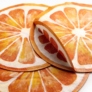 Servilletas naranja set x20 - Ambiente Gourmet México