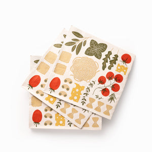 Servilletas pasta set x20 - Ambiente Gourmet México