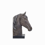 Set caballos sujeta libros 28x21x11.5cm