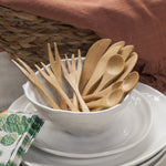 Set de cucharas en bambú