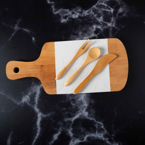 Set de cuchillos en bambú - Ambiente Gourmet México