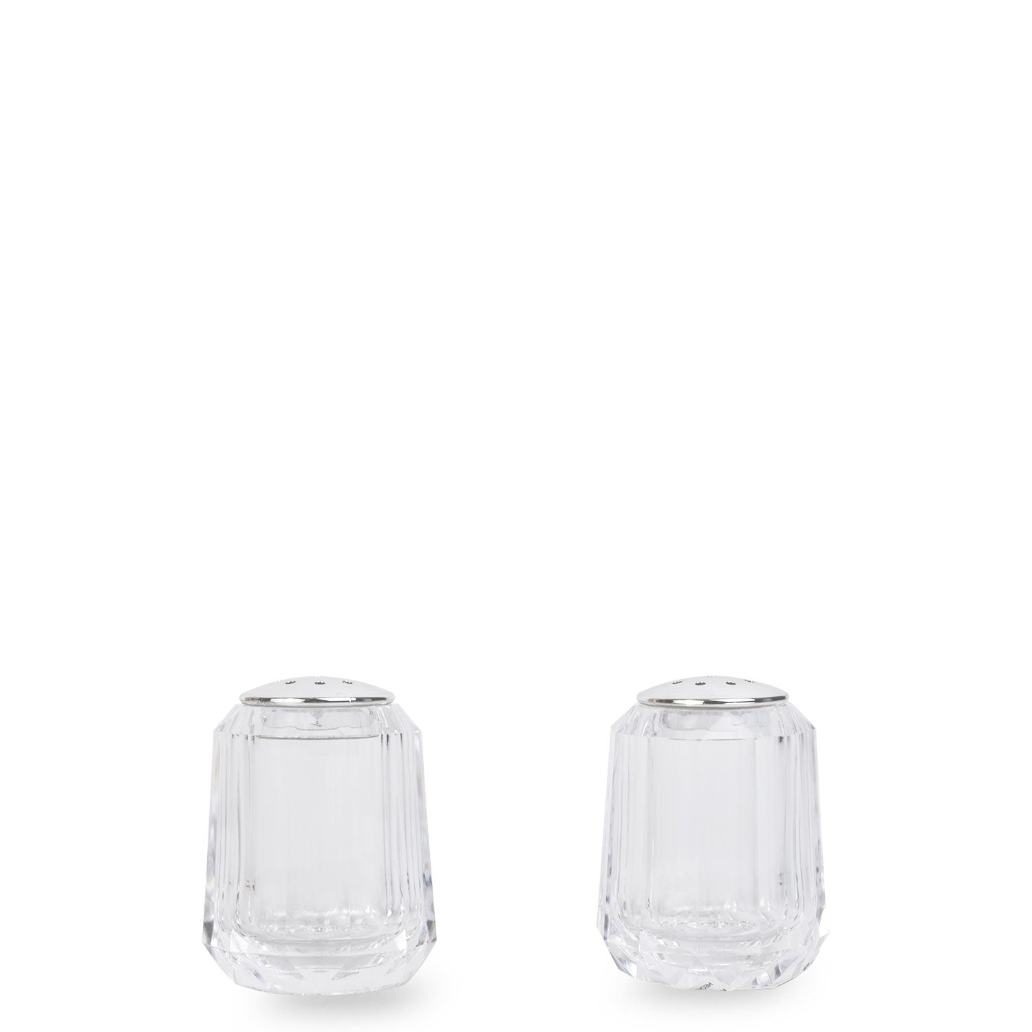 Set de sal y pimienta rayas en acrilico - Ambiente Gourmet México