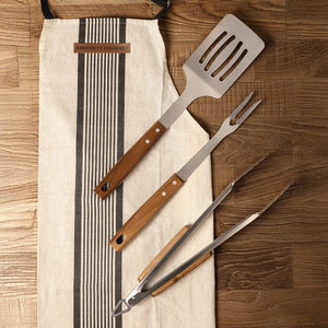 Set de utensilios para BBQ Acacia - Ambiente Gourmet México
