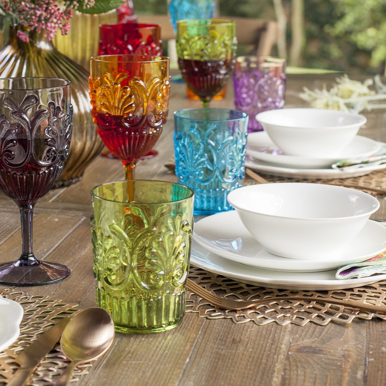 Set de vaso corto gravur - Ambiente Gourmet México