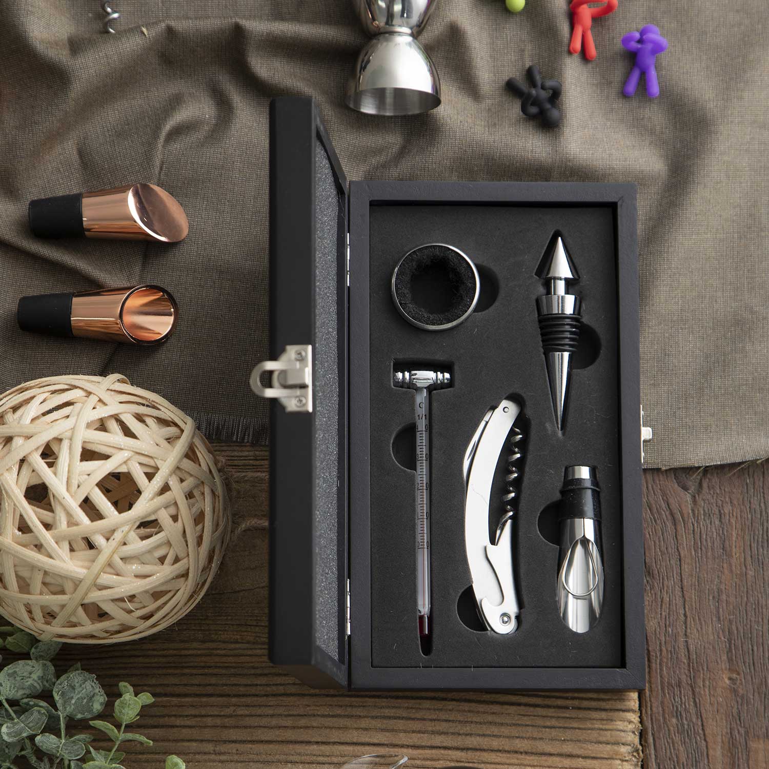 Set de vinosx5 - Ambiente Gourmet México