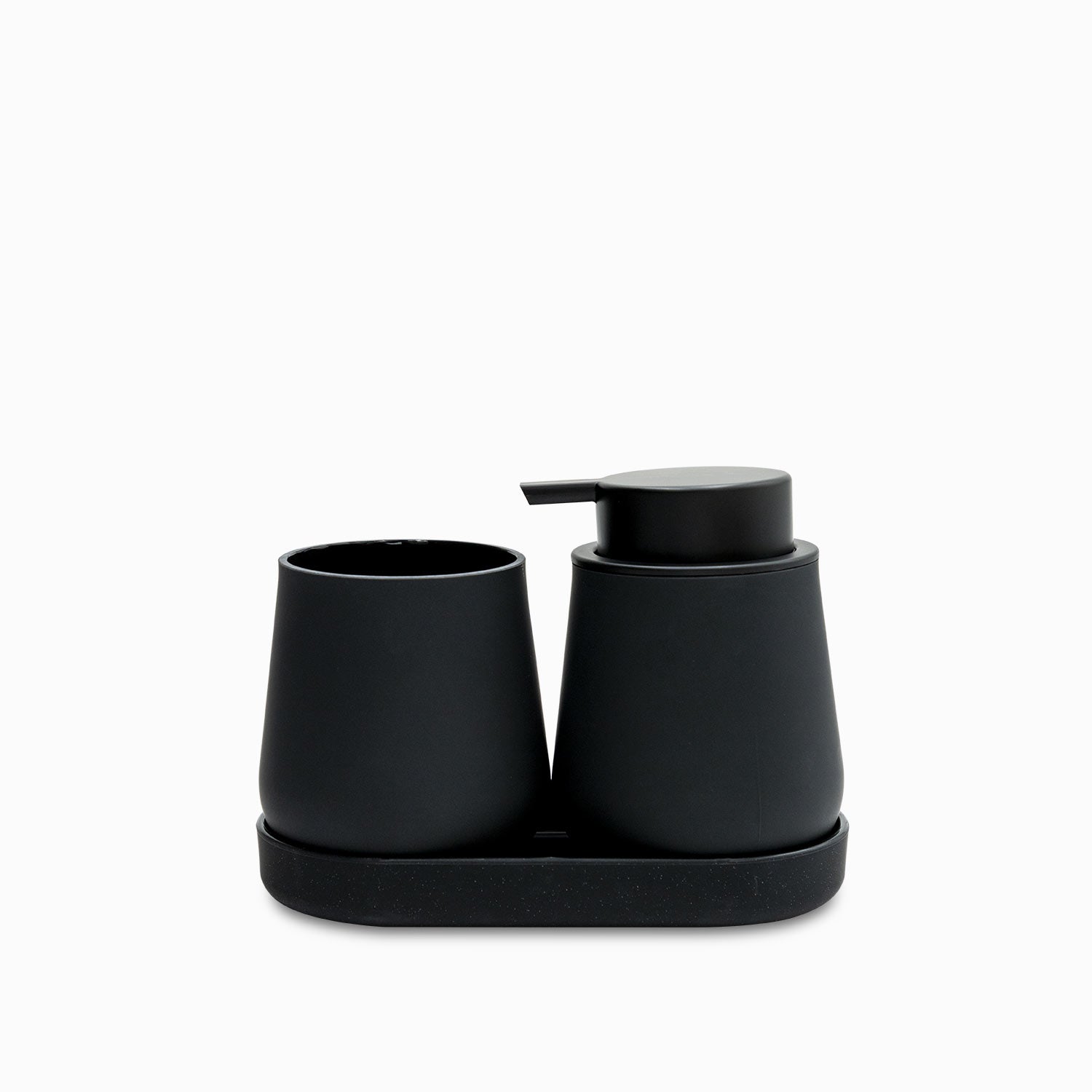 Set para baño Britta negro - Ambiente Gourmet México