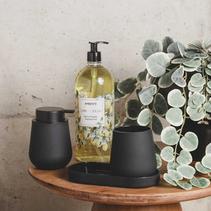 Set para baño Britta negro - Ambiente Gourmet México