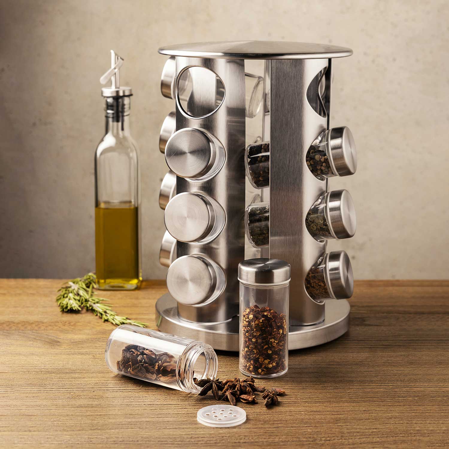 Set para especias x16 - Ambiente Gourmet México