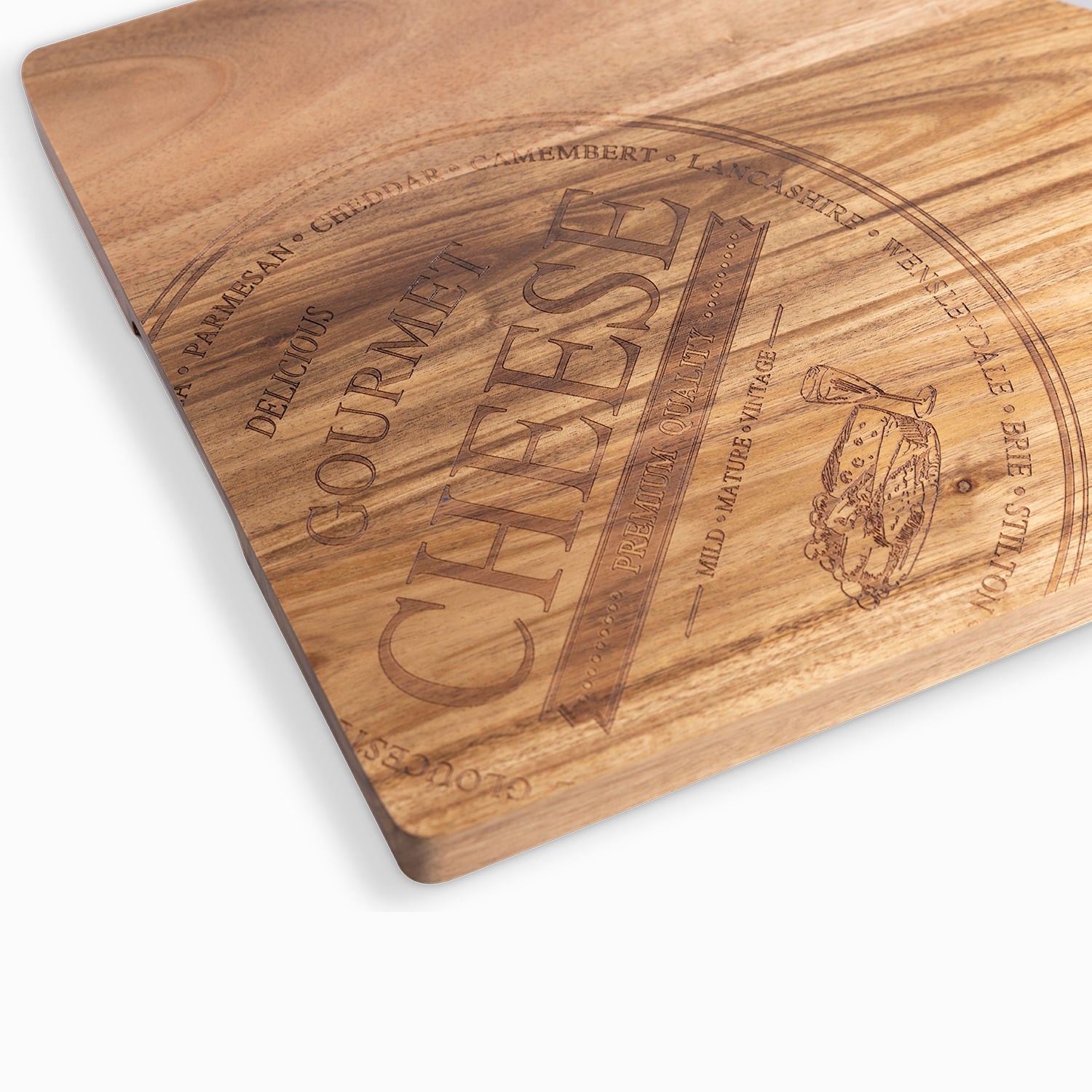 Set Para Quesos Rectangular 4 Piezas - Ambiente Gourmet México
