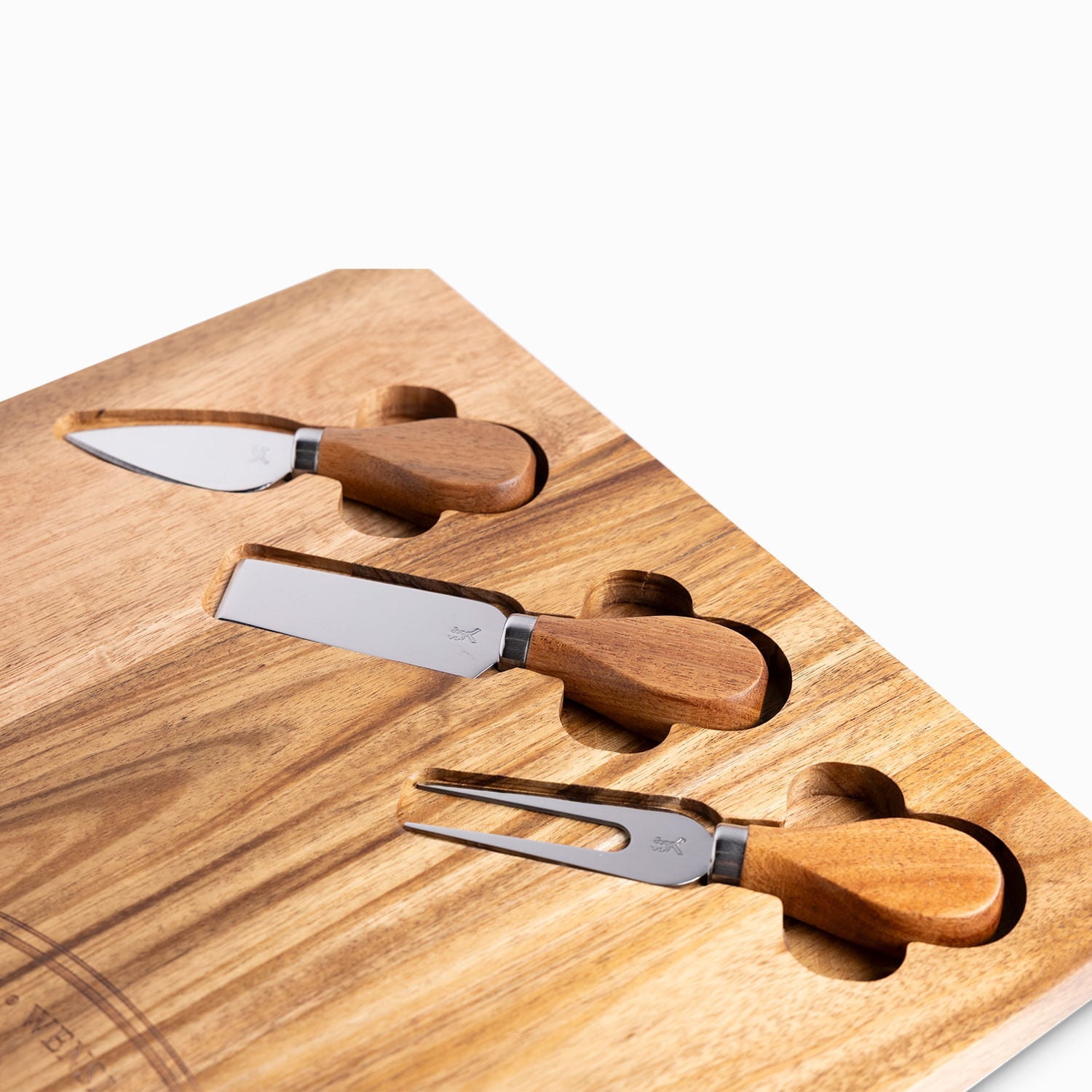 Set Para Quesos Rectangular 4 Piezas - Ambiente Gourmet México
