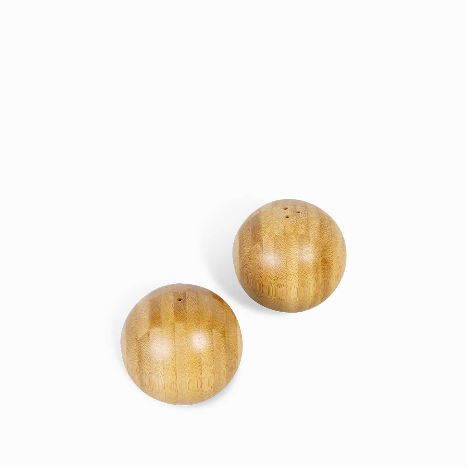 Set para sal y pimienta en bambu - Ambiente Gourmet México