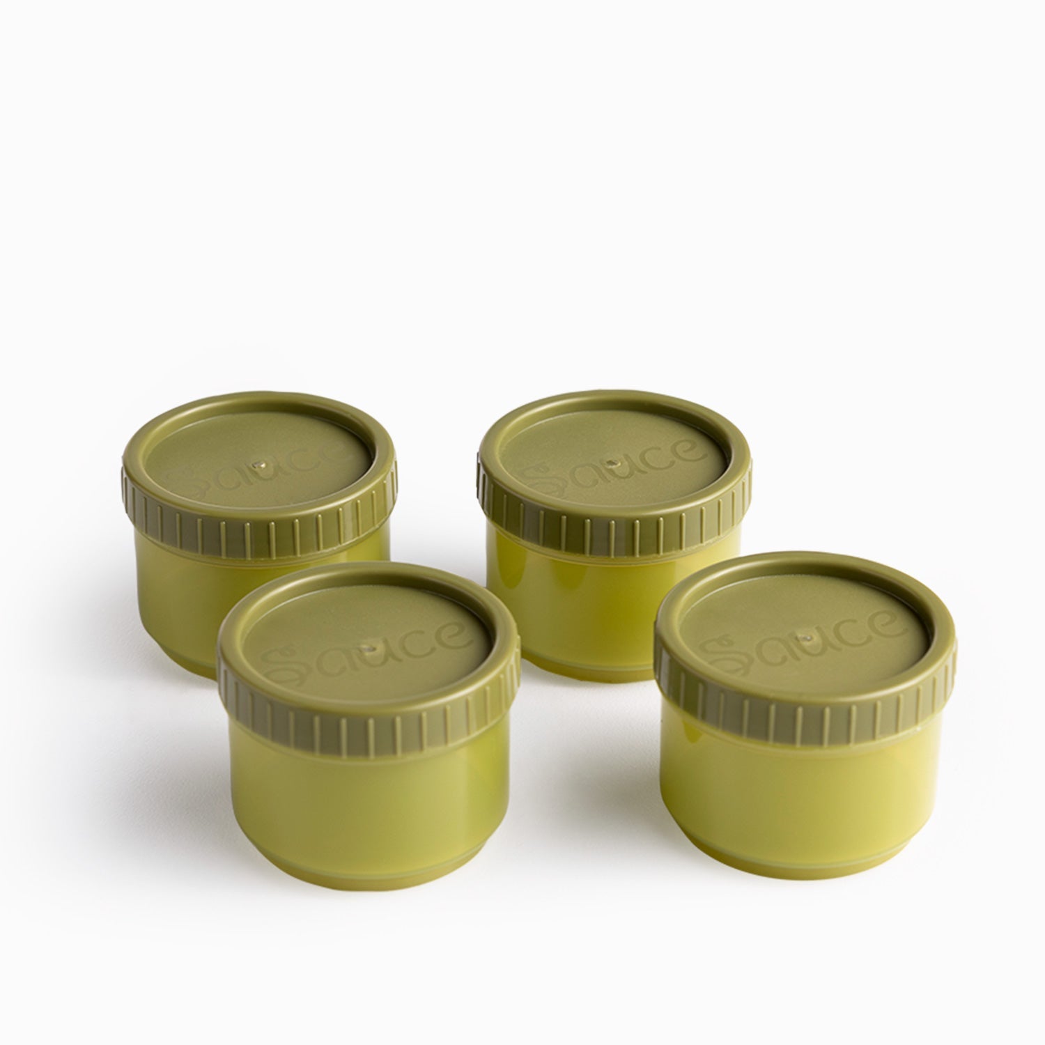 Set Recipientes Para Salsas Verde 40 Ml