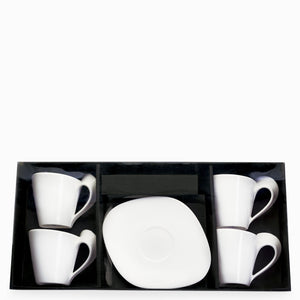 Set Taza y plato caracol grande x 8 pcs - Ambiente Gourmet México