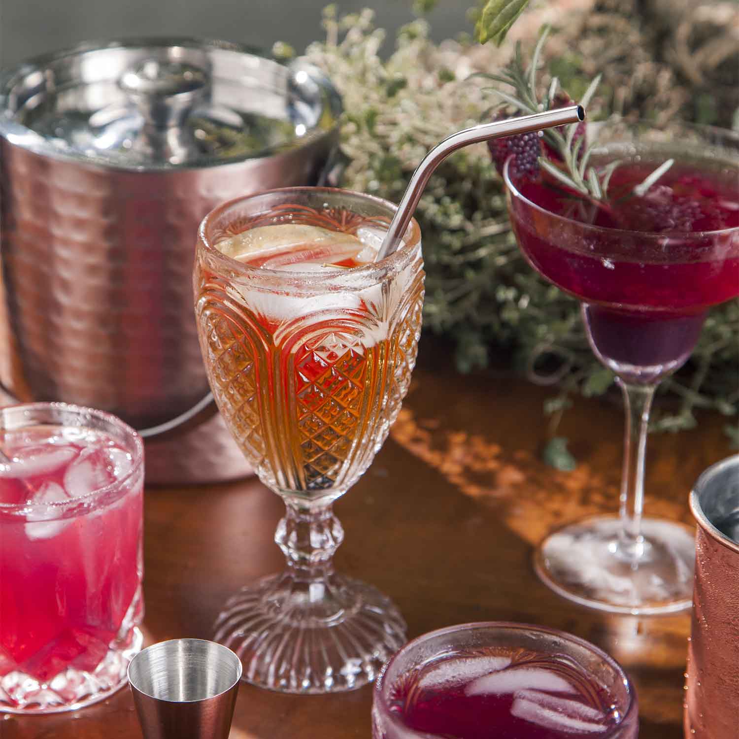 Set x 4 pitillos en acero inoxidable - Ambiente Gourmet México