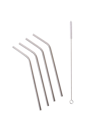 Set x 4 pitillos en acero inoxidable - Ambiente Gourmet México