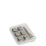 Set x 6 hielos en acero inoxidable