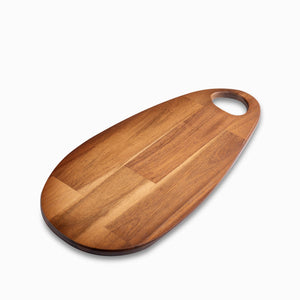 Tabla Acacia Oval 48X24Cm - Ambiente Gourmet México
