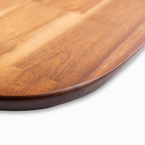 Tabla Acacia Oval 48X24Cm - Ambiente Gourmet México