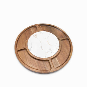 Tabla de quesos redonda setx3 cuchillos - Ambiente Gourmet México