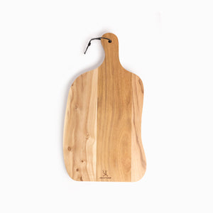 Tabla en teca irregular - Ambiente Gourmet México