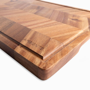 Tabla Espiga Acacia 40X26 - Ambiente Gourmet México