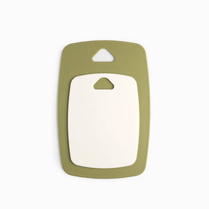 Tablas Para Picar Verde - Blanco Set X2 - Ambiente Gourmet México
