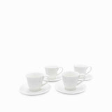Taza y plato julieta 170ml setx4