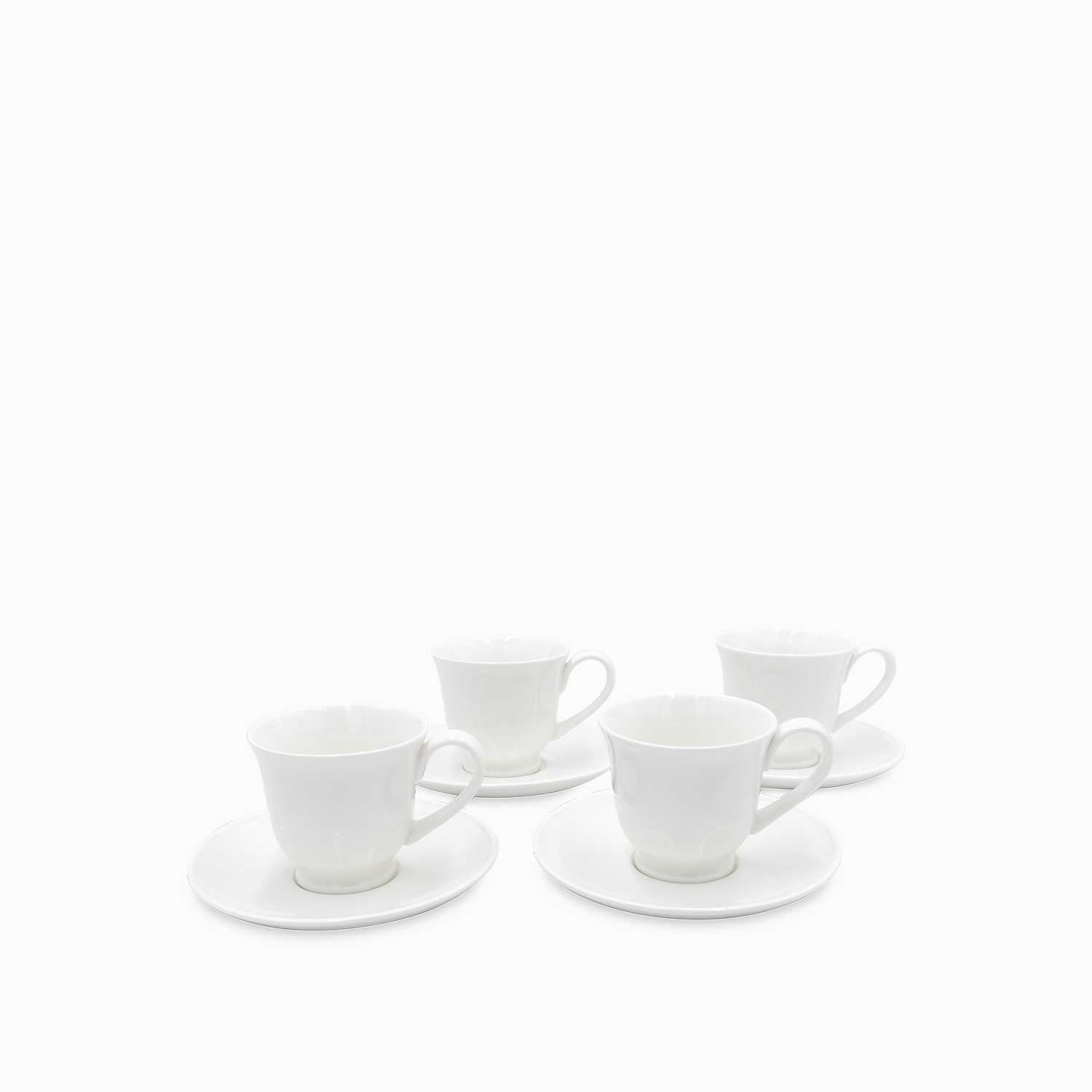 Taza y plato julieta 170ml setx4 - Ambiente Gourmet México