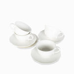 Taza y plato opra 200ml setx4
