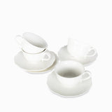 Taza y plato opra 200ml setx4