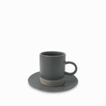 Taza y plato osaka 200ml setx4