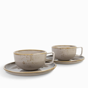 Taza y plato siena setx4 - Ambiente Gourmet México