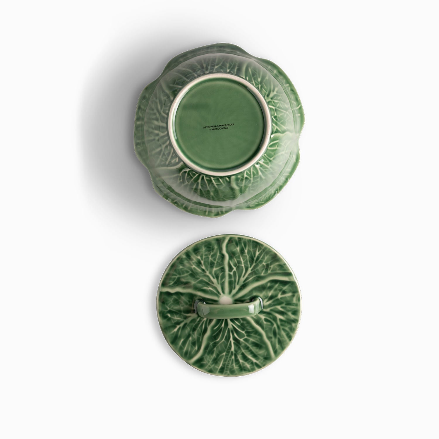 Tazon Con Tapa Huerto Verde 20Cm - Ambiente Gourmet México